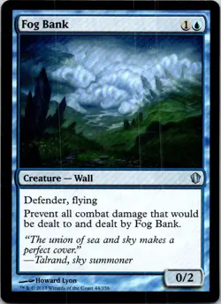 Fog Bank - 44 - Commander 2013 - Magic MTG - LP - Image 1