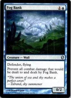 Fog Bank - 44 - Commander 2013 - Magic MTG - LP - Image 1