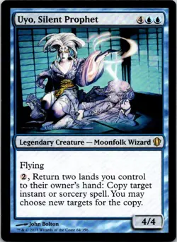 Uyo, Silent Prophet - 64 - Commander 2013 - Magic MTG - LP - Image 1