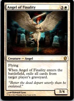 Angel of Finality - 4 - Commander 2013 - Magic MTG - LP - Image 1