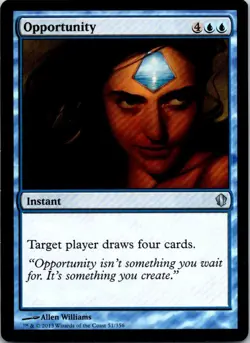 Opportunity - 51 - Commander 2013 - Magic MTG - LP - Image 1
