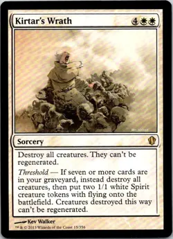 Kirtar's Wrath - 15 - Commander 2013 - Magic MTG - LP - Image 1