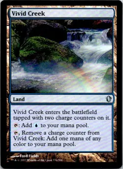 Vivid Creek - 334 - Commander 2013 - Magic MTG - LP - Image 1