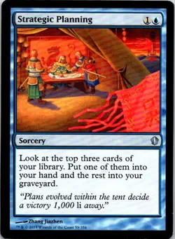 Strategic Planning - 59 - Commander 2013 - Magic MTG - LP - Image 1