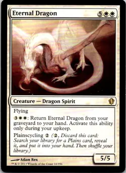 Eternal Dragon - 10 - Commander 2013 - Magic MTG - LP - Image 1