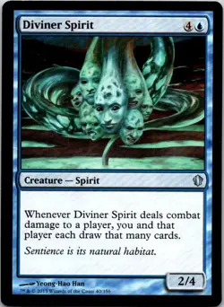 Diviner Spirit - 40 - Commander 2013 - Magic MTG - LP - Image 1