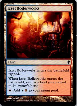 Izzet Boilerworks - 296 - Commander 2013 - Magic MTG - LP - Image 1