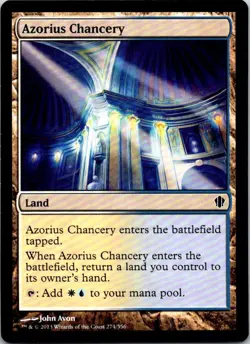 Azorius Chancery - 274 - Commander 2013 - Magic MTG - LP - Image 1