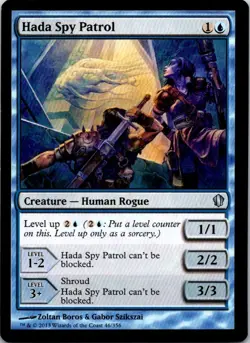 Hada Spy Patrol - 46 - Commander 2013 - Magic MTG - LP - Image 1