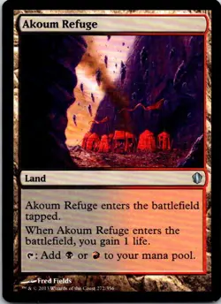Akoum Refuge - 272 - Commander 2013 - Magic MTG - LP - Image 1