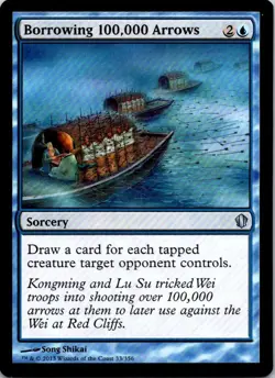 Borrowing 100,000 Arrows - 33 - Commander 2013 - Magic MTG - LP - Image 1