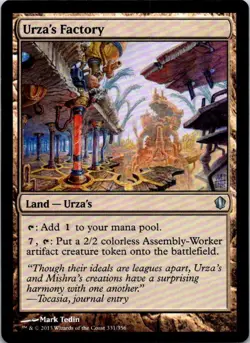 Urza's Factory - 331 - Commander 2013 - Magic MTG - LP - Image 1