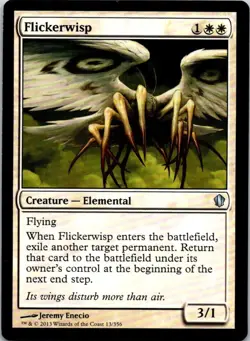 Flickerwisp - 13 - Commander 2013 - Magic MTG - LP - Image 1