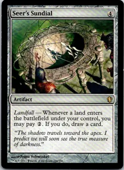 Seer's Sundial - 256 - Commander 2013 - Magic MTG - LP - Image 1