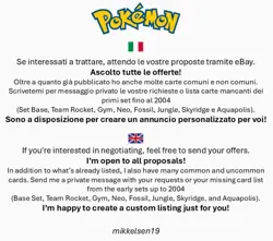 Lotto 18 Pokemon Card Set Expedition Eng - Chikorita Cyndaquil Dratini Abra - Image 5