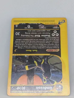 Umbreon 041/147 Aquapolis Non-Holo Ultra Rare Pokemon TCG Nintendo Eevee NM - Image 4