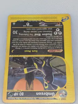 Umbreon 041/147 Aquapolis Non-Holo Ultra Rare Pokemon TCG Nintendo Eevee LP - Image 4