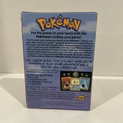 Pokemon TCG WATER BLAST & LOCKDOWN Theme Decks - EMPTY BOX ONLY (No Cards) - Image 3