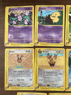 Lotto 11 Carte Set Aquapolis E-Series Pokemon Magnemite Dodrio Drowzee Togepi - Image 2
