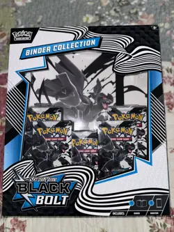Pokemon TCG Scarlet And Violet Black Bolt White Flare Binder Collection - Image 4
