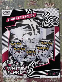 Pokemon TCG Scarlet And Violet Black Bolt White Flare Binder Collection - Image 5