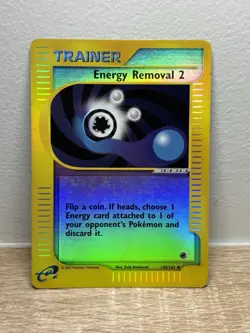 Energy Removal 2 140/165 Expedition Set E Reader Series Reverse Holo Pokemon - Image 1