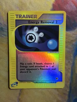 Energy Removal 2 140/165 Expedition Set E Reader Series Reverse Holo Pokemon - Image 2
