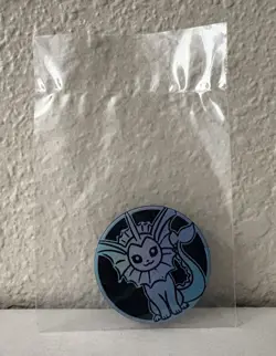 Pokemon Vaporeon Coin Collection Vol 5 TCG Flip Coin New Water Eeveelution - Image 1