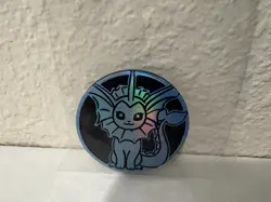 Pokemon Vaporeon Coin Collection Vol 5 TCG Flip Coin New Water Eeveelution - Image 2