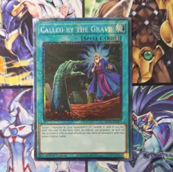 Yugioh! Called by the Grave RA01-EN057 Prismatic Ultimate Rare - 1st Ed M-NM! - Image 1