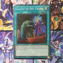 Yugioh! Called by the Grave RA01-EN057 Prismatic Ultimate Rare - 1st Ed M-NM! - Image 2