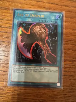 Axe of Despair - SRL-EN002 - NM - Ultra Rare - Unlimited - Yugioh - 25th - Image 1