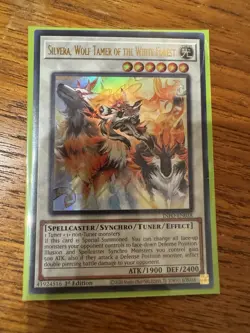 Silvera, Wolf Tamer of the White Forest - INFO-EN038 - Ultra Rare YuGiOh - Image 1