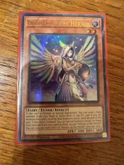 Diviner of the Herald - BLTR-EN072 - Ultra Rare 1st ED NM Yugioh - Image 1