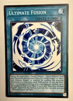 Yugioh! Ultimate Fusion SDWD-EN021 Blue-Eyes White Destiny Unlimited - Image 1