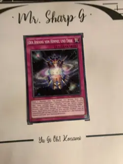 DER ANFANG VON HIMMEL UND ERDE - RATE-DE073 DE Yu-Gi-Oh! CARD GAME TCG 2017 - Image 2