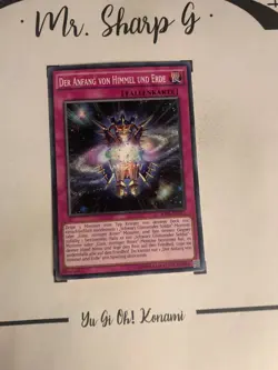 DER ANFANG VON HIMMEL UND ERDE - RATE-DE073 DE Yu-Gi-Oh! CARD GAME TCG 2017 - Image 3