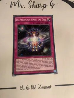 DER ANFANG VON HIMMEL UND ERDE - RATE-DE073 DE Yu-Gi-Oh! CARD GAME TCG 2017 - Image 4