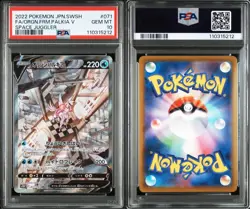 Origin Parukia V PSA10 Gem Mint Pokemon Card - Image 3