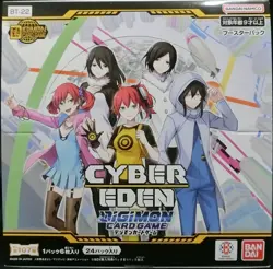 Digimon Card Game Booster Cyber Eden Sealed Box BT-22 Bandai Japanese - Image 1