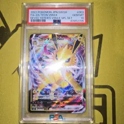Sanders Vmax PSA 10 Pokemon Card Mint Collectible - Image 1
