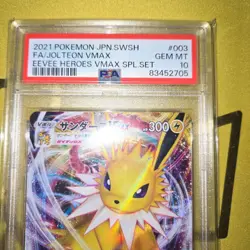 Sanders Vmax PSA 10 Pokemon Card Mint Collectible - Image 2