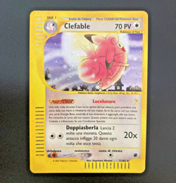 Pokemon Card Clefable Holo 7/165 Expedition ITA italiano good GD vintage - Image 1