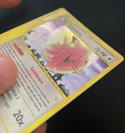 Pokemon Card Clefable Holo 7/165 Expedition ITA italiano good GD vintage - Image 3
