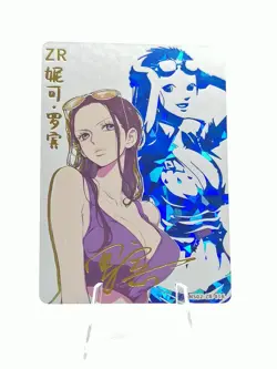 Nico Robin - One Piece - ZR Card - Custom Set - Girl Story 2 - Image 1