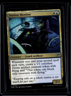 Station Monitor - 230 - EOE - NM - MTG Magic the Gathering - Image 1