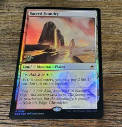 MTG: Sacred Foundry 2025 Promo - Image 1