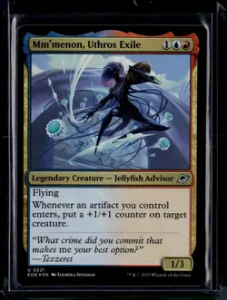 Mm'Menon, Uthros Exile - 221 - Foil - EOE - NM - MTG Magic the Gathering - Image 1