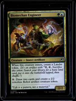 Biomechan Engineer - 213 - EOE - NM - MTG Magic the Gathering - Image 1