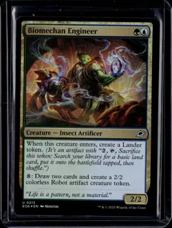 Biomechan Engineer - 213 - Foil - EOE - NM - MTG Magic the Gathering - Image 1